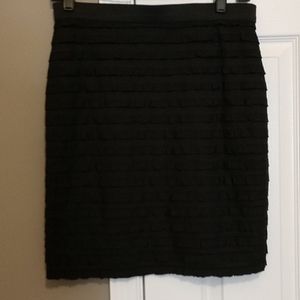 Banana republic black skirt